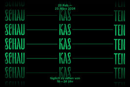 Teaser for the SCHAU-KAS-TEN exhibition ‘Digital Bright Age’ → WEBERRUSS Studio